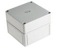 TK PS Series Grey Polystyrene Enclosure, IP66, Grey Lid, 130 x 130 x 99mm